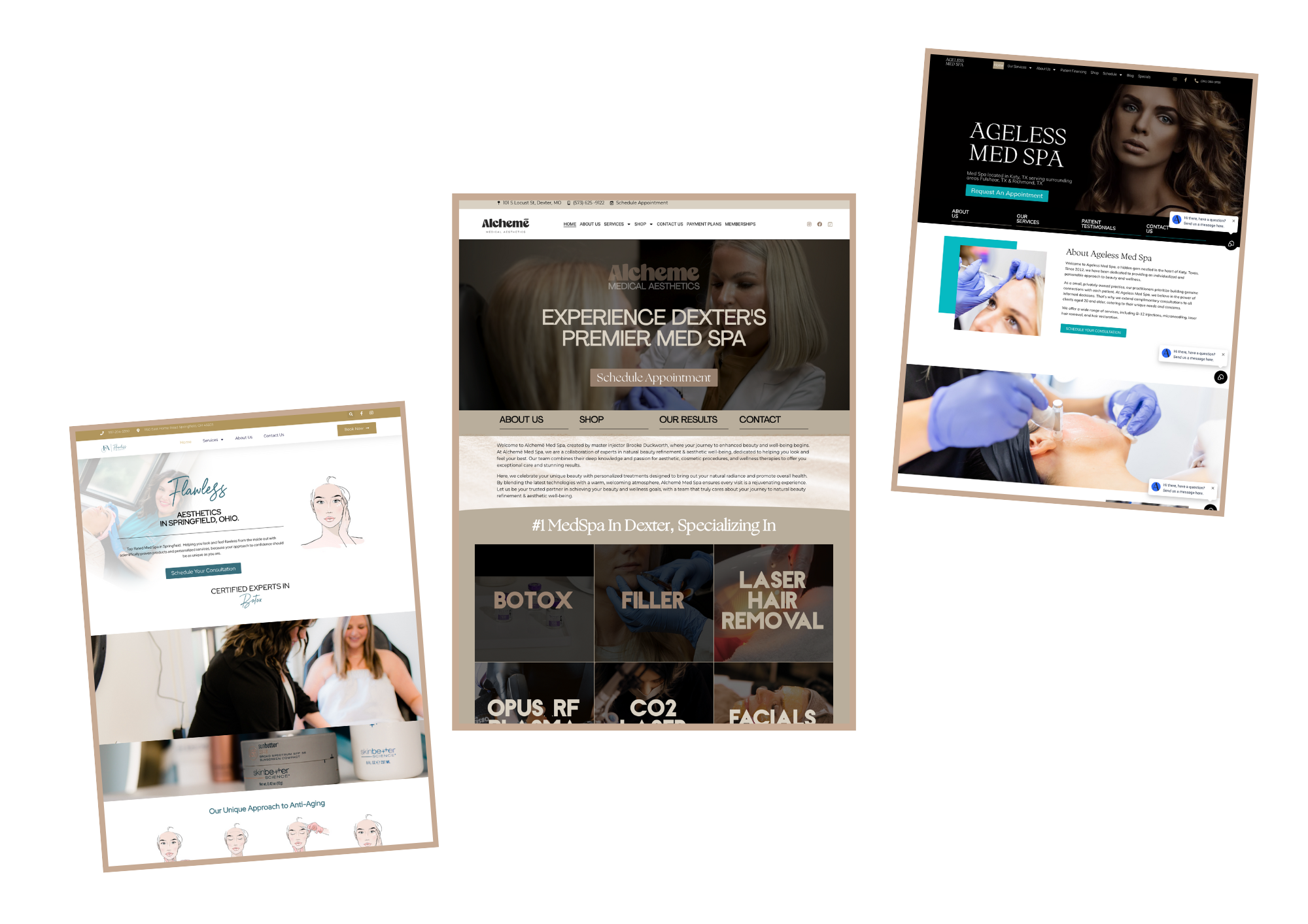 Custom MedSpa Website Design