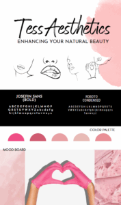TessAesthetics - brand kit