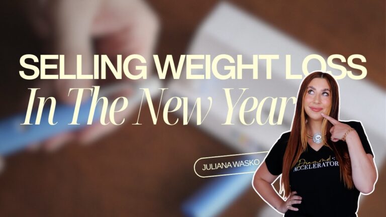 Selling Weight Loss in the New Year