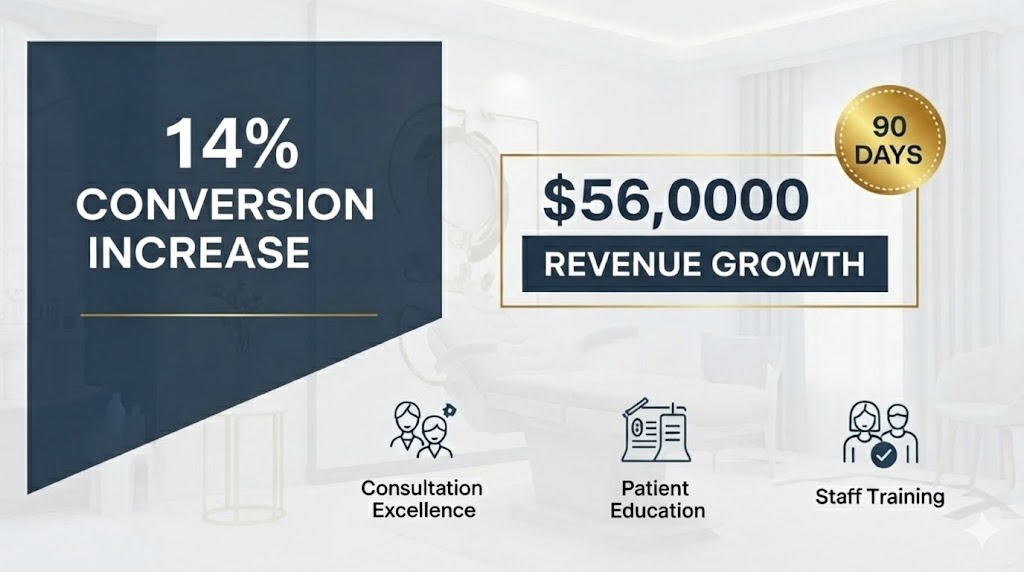 med spa conversion increase