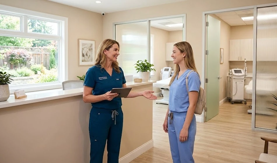 onboarding med spa employee