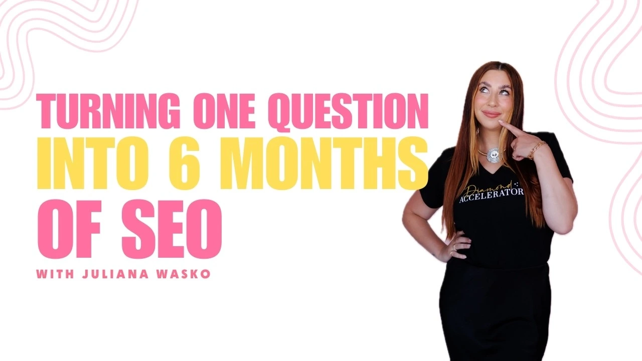 Turning One Patient Question into 6 Months of SEO